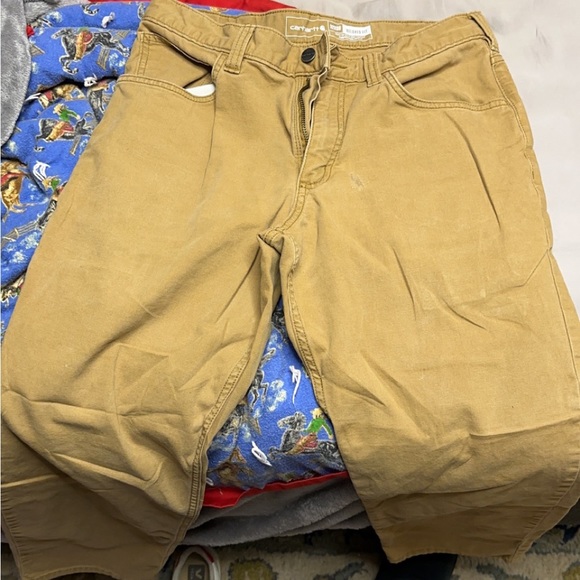 Work for about 4 months working. Slight distressing and stain. 32x30 - Picture 1 of 2